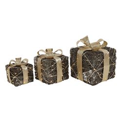 Countryfield Decorative gifts with LED lamps - beige/brown (Brun )