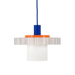 Warren & Laetitia Deckenlampe Gigi N°1 - blau/orange (bleu)