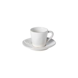 Costa Nova Cup with saucer - Nova - white (white)