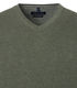 Casamoda V-neck jumper - green (325)