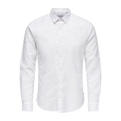 Only & Sons Slim Fit: Hemd - weiß (188758)