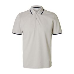 Selected Homme Polo - Slhslim-Atlas - gray (276277007)