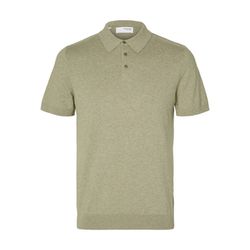 Selected Homme Knitted polo shirt - green (190926001)