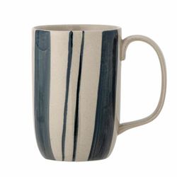 Bloomingville Gobelet Allium (Ø8.5x11.5cm) - beige/bleu (Blue)