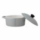 Bloomingville Ofenform mit Deckel - Thanos - grau (Gris)