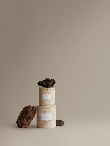 Blomus Duftkerze - Frabli- Farbe Travertin - beige (travertin)