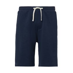 s.Oliver Red Label Detroit: Sweat-Bermuda mit Relaxed Fit - blau (5852)