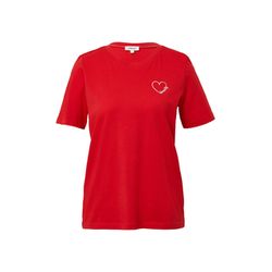 s.Oliver Red Label T-shirt with print - red (30D7)