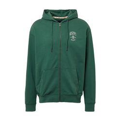 Q/S designed by Hoodie-Sweatshirtjacke mit Frontprint - grün (7878)