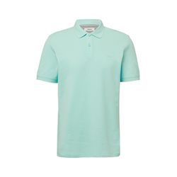s.Oliver Red Label Cotton piqué polo shirt - blue (6540)