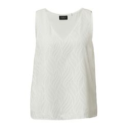 s.Oliver Black Label Bluse ohne Arme - weiß (0200)
