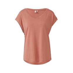 Q/S designed by T-shirt ample en mélange de lyocell - rouge/orange (2080)