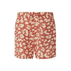 Q/S designed by Muslin shorts - orange/beige (20A1)