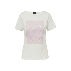 s.Oliver Black Label T-shirt avec artwork - blanc (02D2)