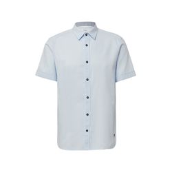 s.Oliver Red Label Regular Fit: Kurzarmhemd mit Kentkragen  - blau (53K3)