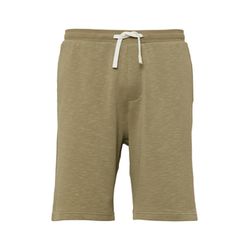 s.Oliver Red Label Detroit: Sweat-Bermuda mit Relaxed Fit - grün (7880)