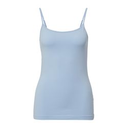 s.Oliver Red Label Slim fit spaghetti strap top - blue (5083)