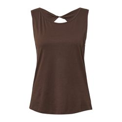 s.Oliver Red Label Top mit dekorativem Cut-out - braun (8828)