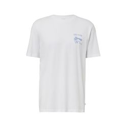 Q/S designed by T-Shirt mit kleinem Print   - weiß (0100)