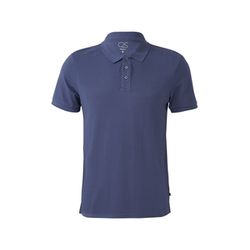 Q/S designed by Poloshirt aus Piqué - blau (5725)