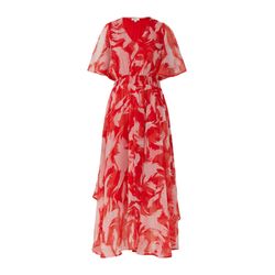 s.Oliver Red Label Party dress in chiffon - red (30A1)