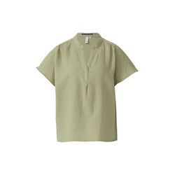 Q/S designed by Chemisier en mousseline - vert (7297)