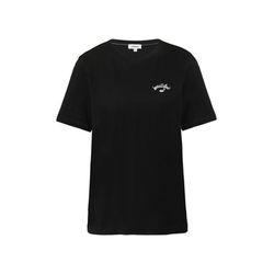 s.Oliver Red Label T-shirt with print - black (99D9)