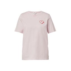 s.Oliver Red Label T-shirt with print - pink (41D7)