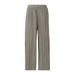 Q/S designed by Hose mit Plissee - Falten all over - grau (9117)
