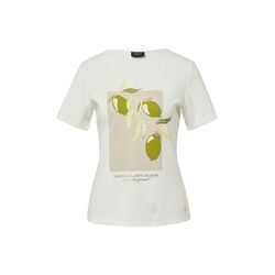s.Oliver Black Label Cotton T-shirt with print - white (02D6)
