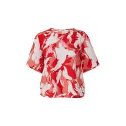 s.Oliver Red Label Flowing blouse made of viscose mix in a relaxed fit - red (30A1)