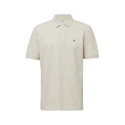 s.Oliver Red Label Polo shirt with slub yarn structure - white (0330)