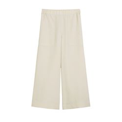 Marc O'Polo Wide cropped culottes TENCEL™ lyocell/linen blend - beige (195)