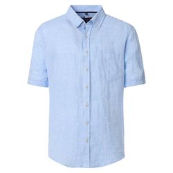Casamoda Leinenhemd - blau (100)