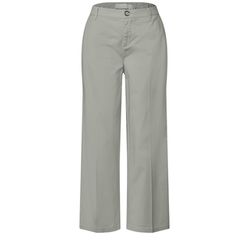 Street One Straight-leg chino - green (16378)