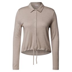 Street One Shiny short jacket - beige (16514)
