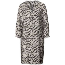 Street One Gemustertes Kleid - beige (36269)