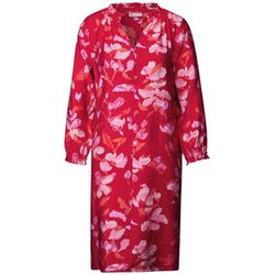 Street One Gemustertes Kleid - rot (36278)