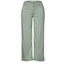 Street One Wide Leg Jeans - grün (16939)