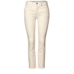 Street One Straight Leg Jeans - beige (16947)