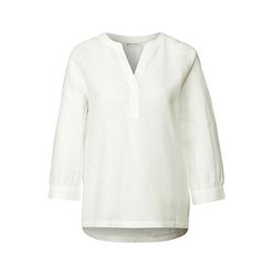 Street One Solid colour blouse - white (10108)