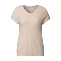 Cecil Ärmelloser Strukturpullover - beige (16521)