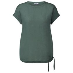Cecil Linen blouse - green (16243)