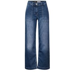 Cecil Wide Leg Jeans - Neele Jogg - blau (15925)