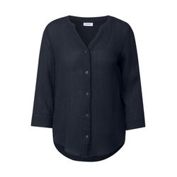 Cecil Muslin blouse - blue (15512)