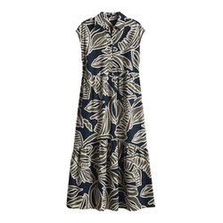 Opus Printkleid - Werisa tropical - blau/grün (30034)