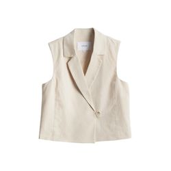 Opus Waistcoat - Wino - beige (20003)