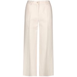 Gerry Weber Collection Elegante Twillhose mit Leinenanteil - beige (90138)
