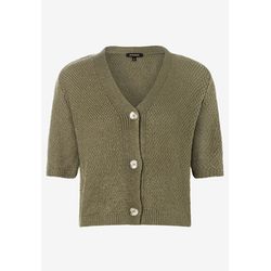 More & More Short-sleeved cardigan - green (0679)
