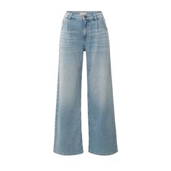 Yaya Denim trousers with wide legs - blue (99287)